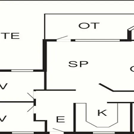 6 Person In Aakirkeby Holiday home Vester Somarken